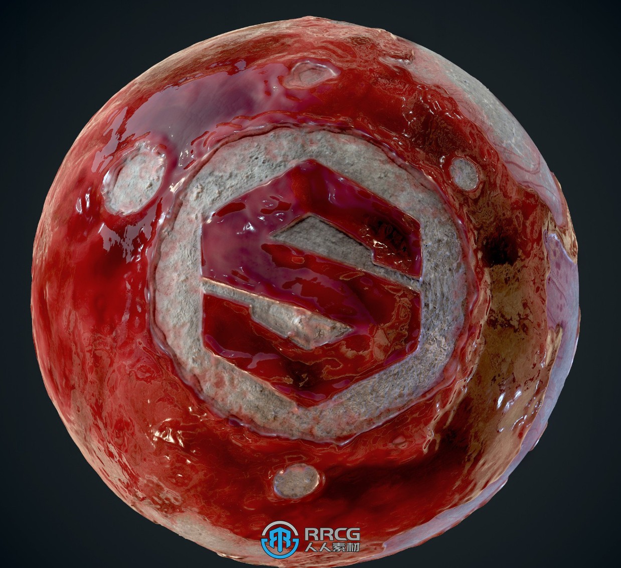 血液血腥Substance Painter智能材质 spsm格式-图片1
